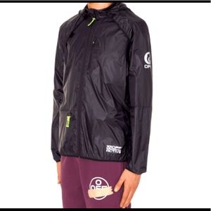 New Off-White Black Multi Use Running Jacket